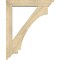 Ekena Millwork Imperial Traditional Rough Sawn Bracket w/ Offset Brace, Douglas Fir, 6"W x 32"D x 40"H BKT0604X32X40IMP01RDF - alternate 4